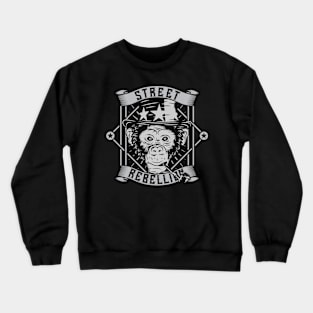 Street Rebellion Monkey Crewneck Sweatshirt